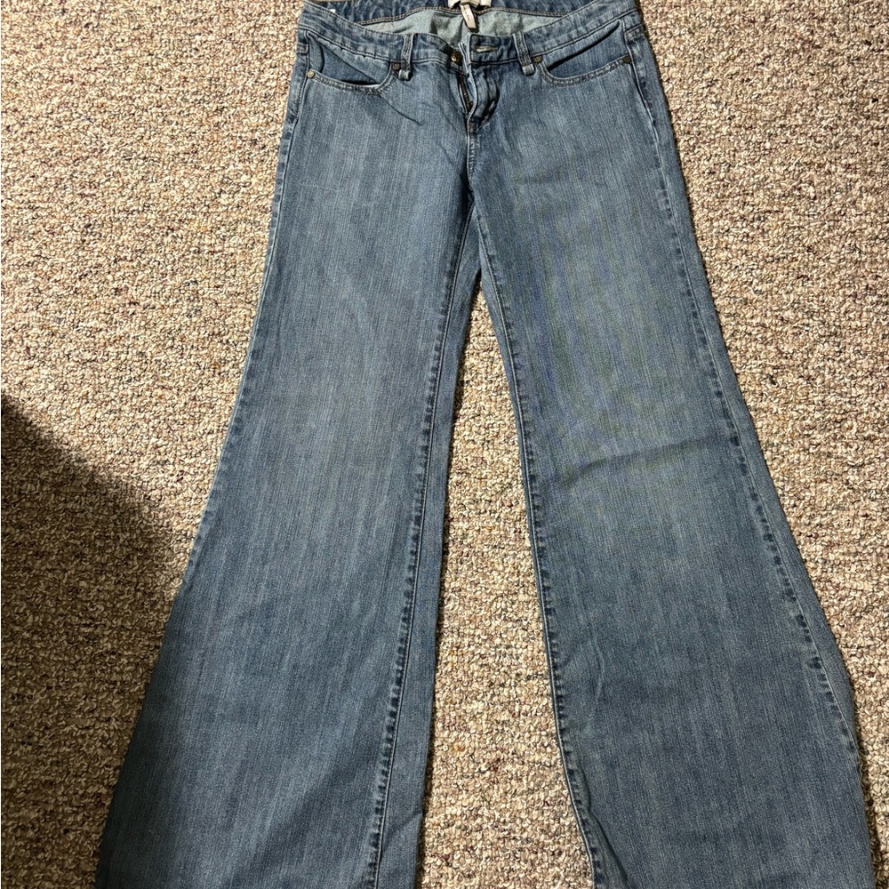 BCBGeneration Light Blue Flare Jeans